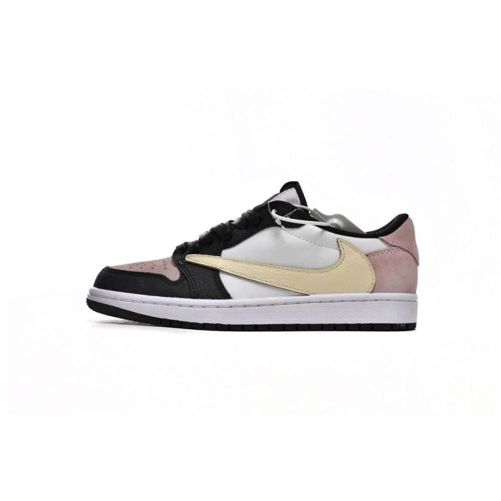 Travis Scott x Air Jordan 1 Low Black Red DM7866-066