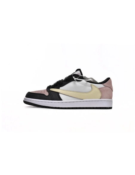 Travis Scott x Air Jordan 1 Low Black Red DM7866-066