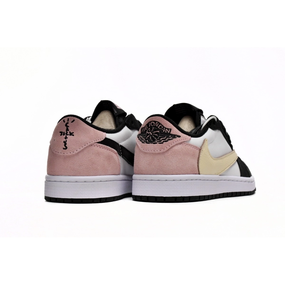 Travis Scott x Air Jordan 1 Low Black Red DM7866-066