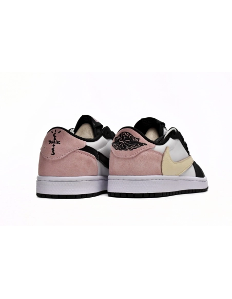 Travis Scott x Air Jordan 1 Low Black Red DM7866-066