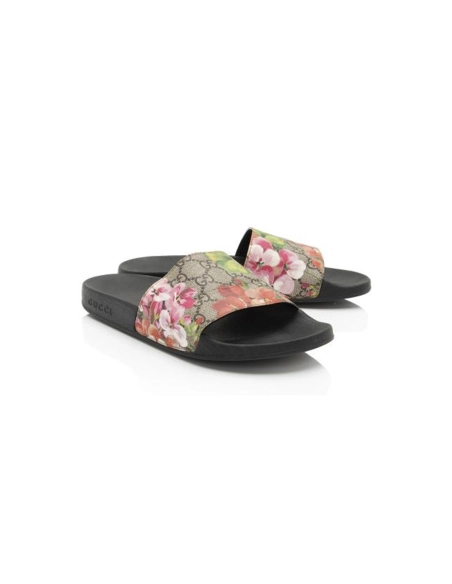 Gucci Slides Bloom Supreme Sandals