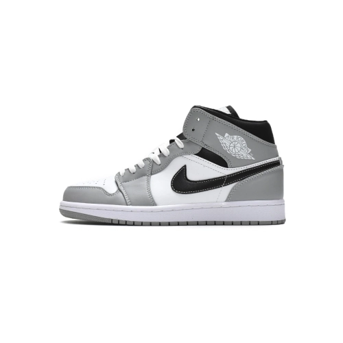 Air Jordan 1 Mid Light Smoke Grey Anthracite 554724-078