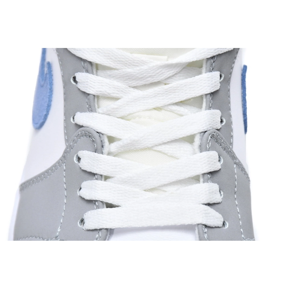 Air Jordan 1 Mid Wolf Grey Aluminum BQ6472-105