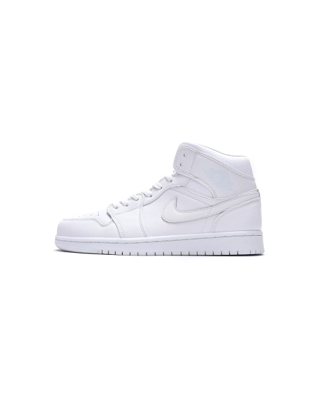 Air Jordan 1 Mid GS White 554725-109