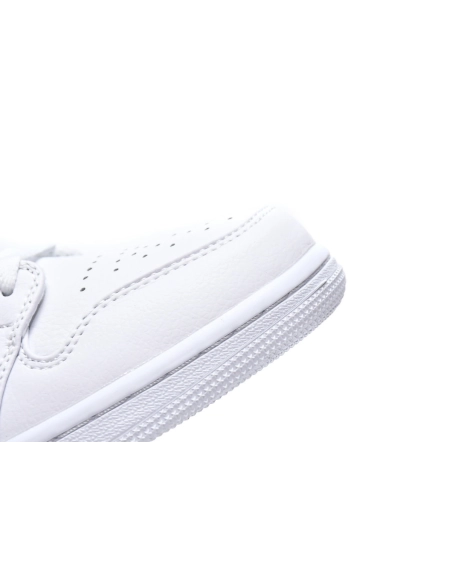 Air Jordan 1 Mid GS White 554725-109