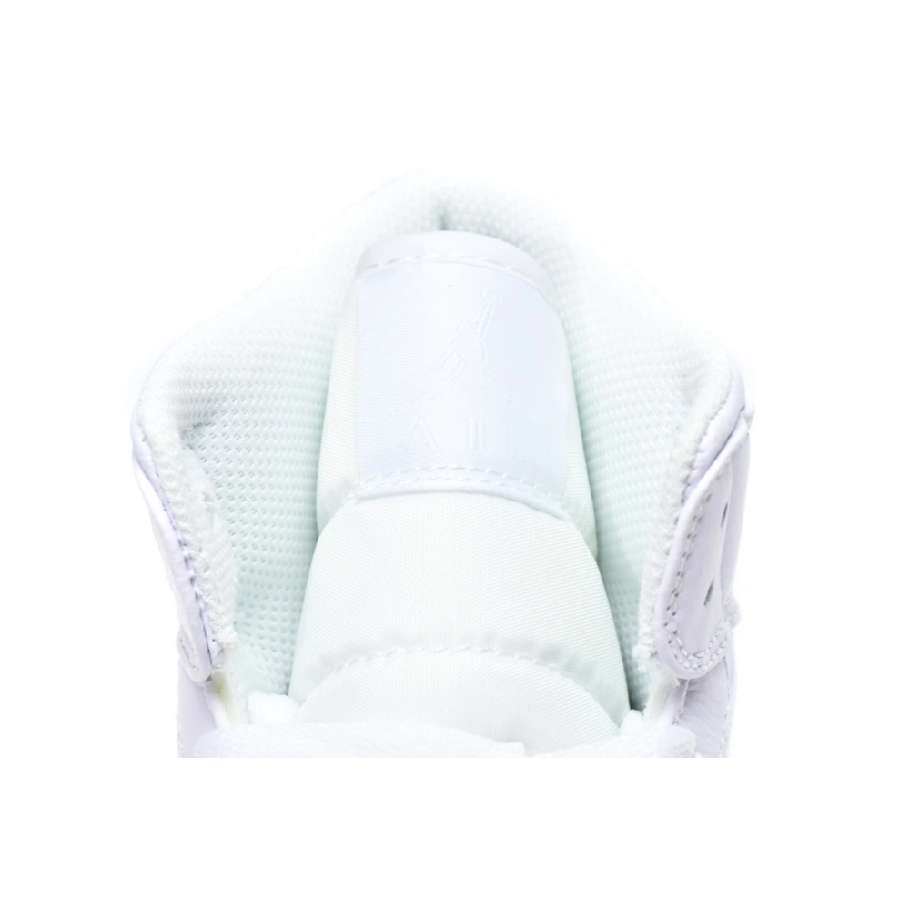 Air Jordan 1 Mid GS White 554725-109