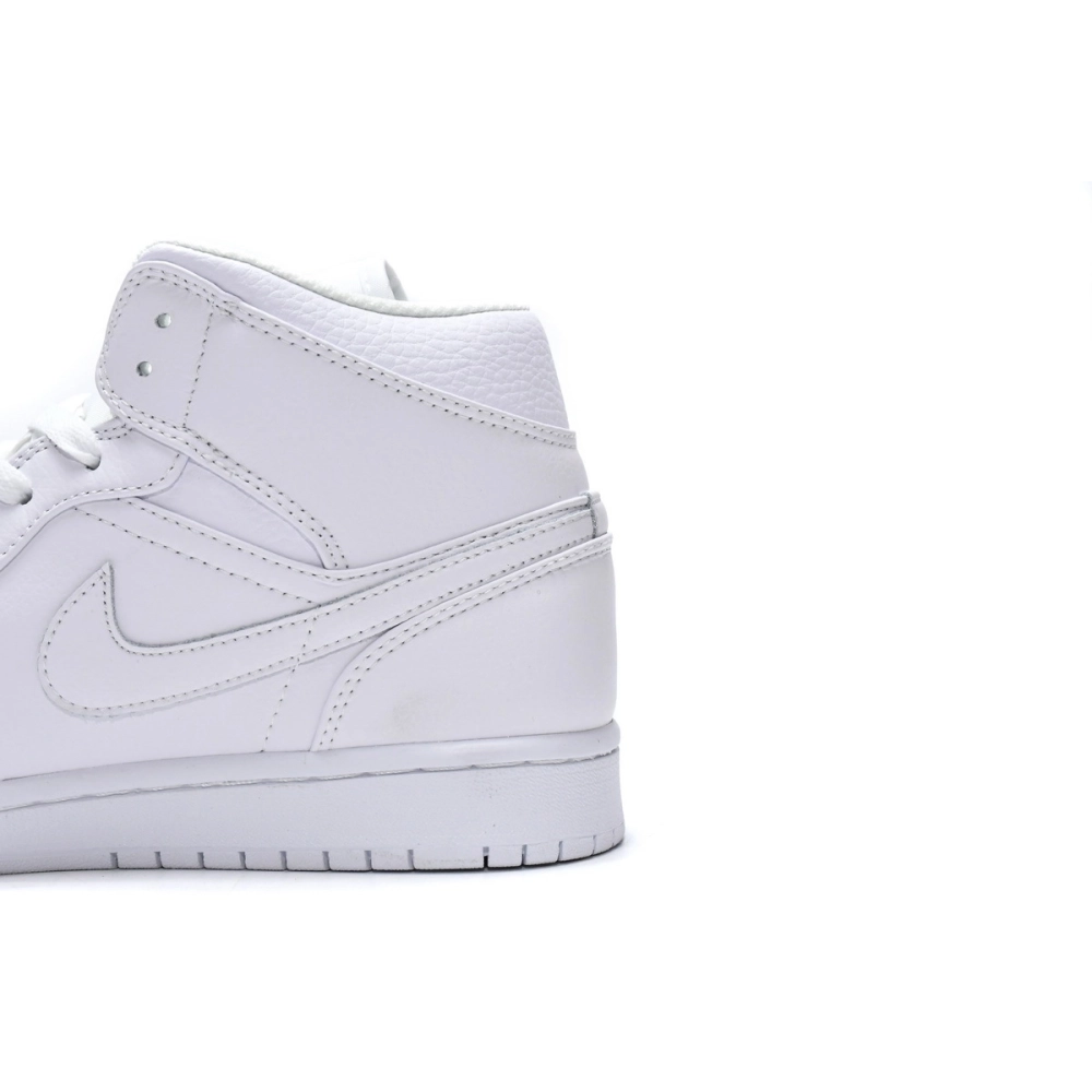 Air Jordan 1 Mid GS White 554725-109