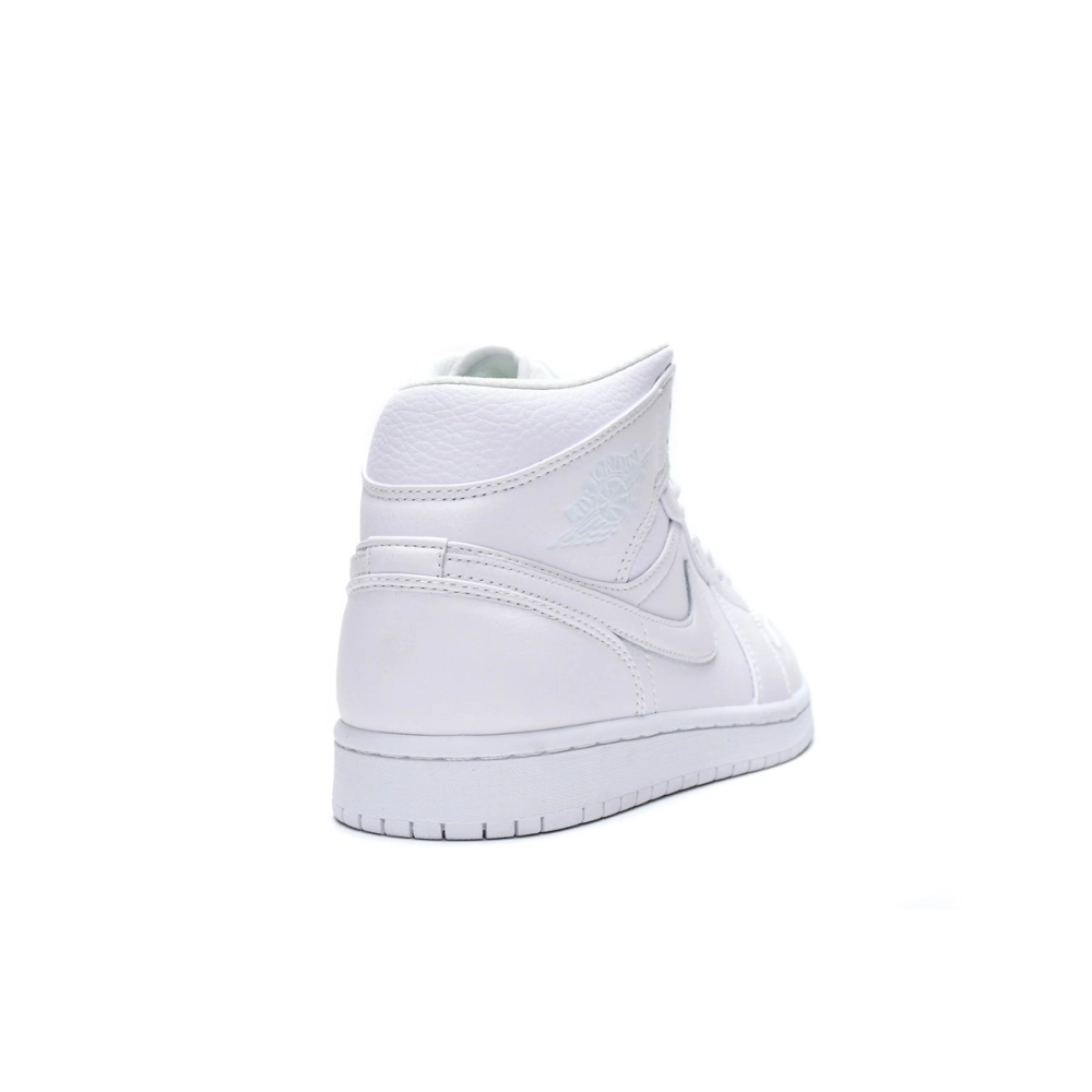 Air Jordan 1 Mid GS White 554725-109