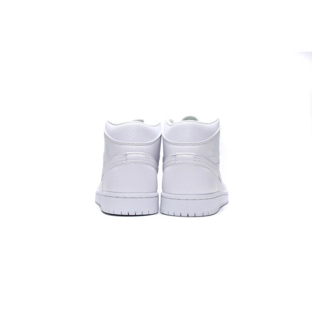 Air Jordan 1 Mid GS White 554725-109