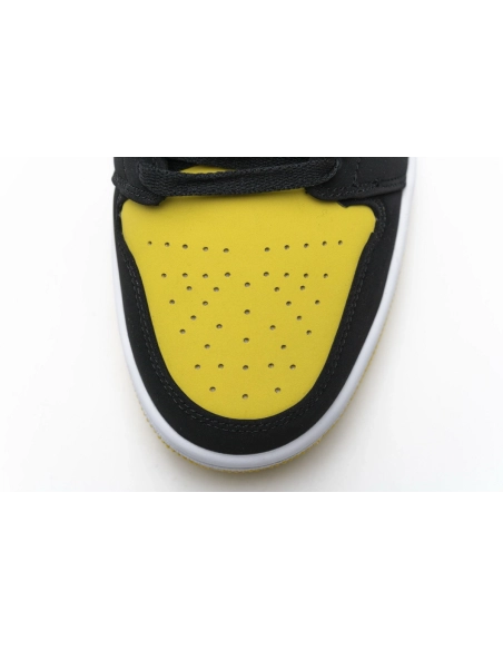 Air Jordan 1 Mid Yellow Toe Black 852542-071