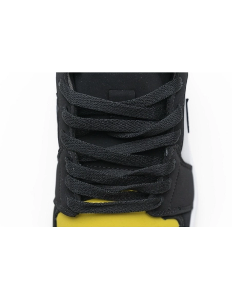 Air Jordan 1 Mid Yellow Toe Black 852542-071