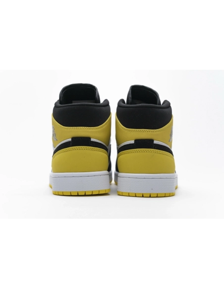 Air Jordan 1 Mid Yellow Toe Black 852542-071