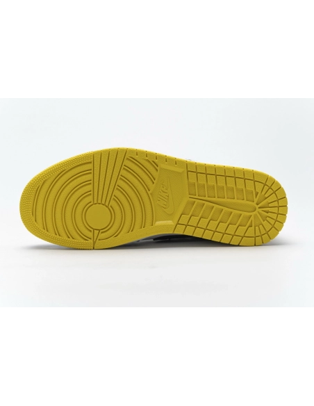 Air Jordan 1 Mid Yellow Toe Black 852542-071