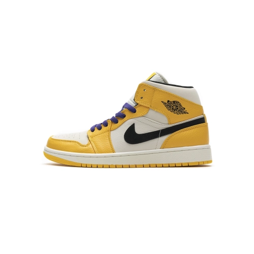 Air Jordan 1 Mid SE Lakers 852542-700