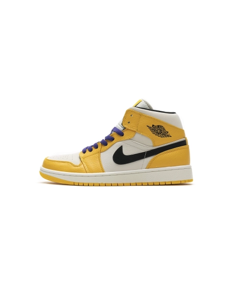 Air Jordan 1 Mid SE Lakers 852542-700
