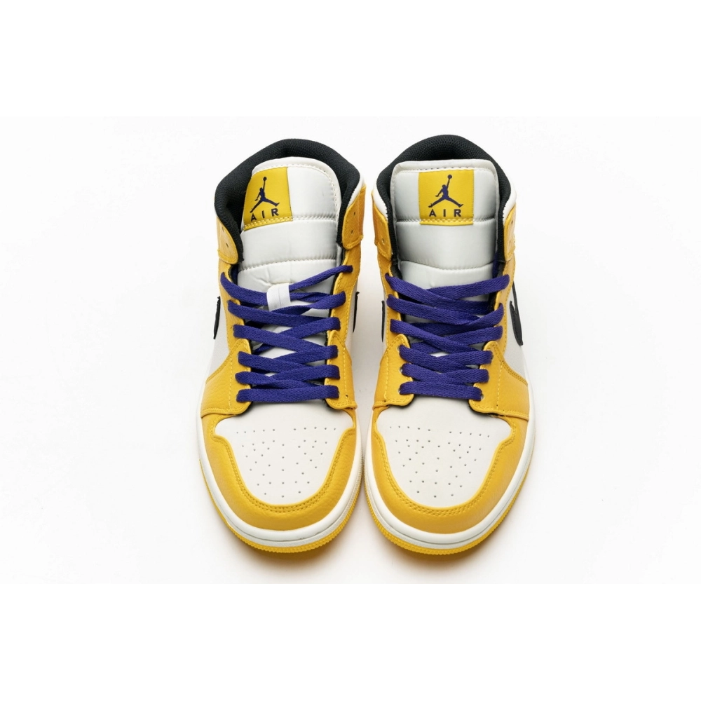 Air Jordan 1 Mid SE Lakers 852542-700