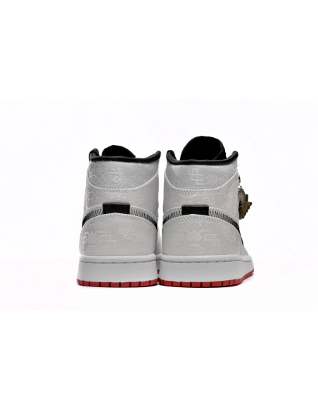 Air Jordan 1 Mid SE Fearless Edison Chen CLOT CU2804-100