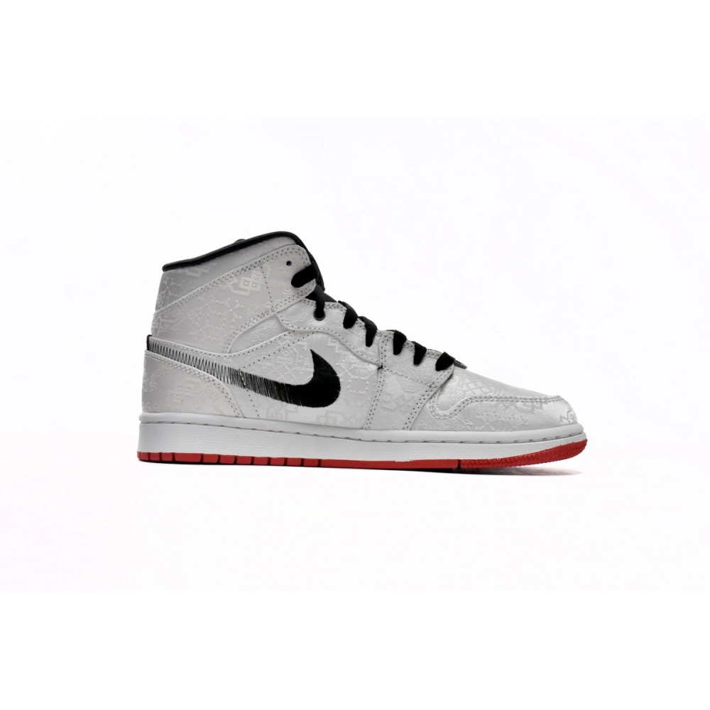 Air Jordan 1 Mid SE Fearless Edison Chen CLOT CU2804-100