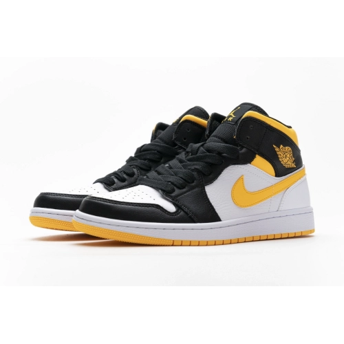 Air Jordan 1 Mid Laser Orange Black CV5276-107