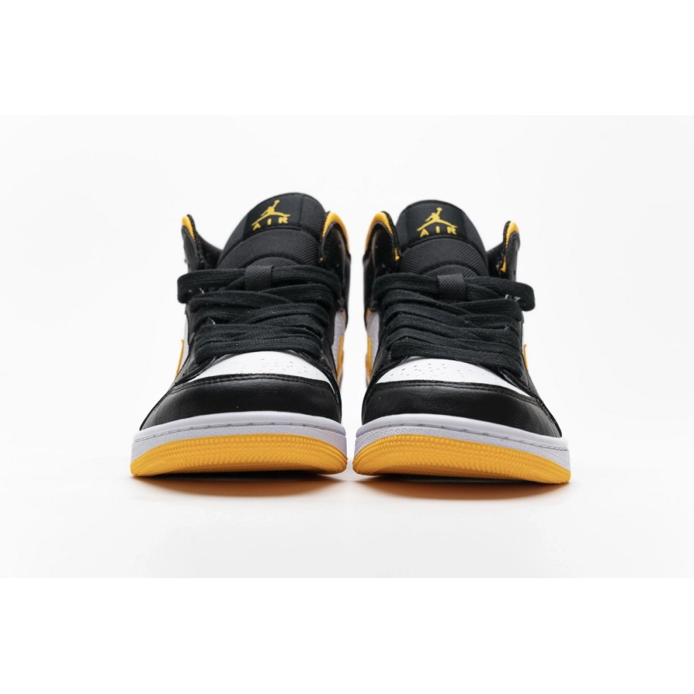 Air Jordan 1 Mid Laser Orange Black CV5276-107