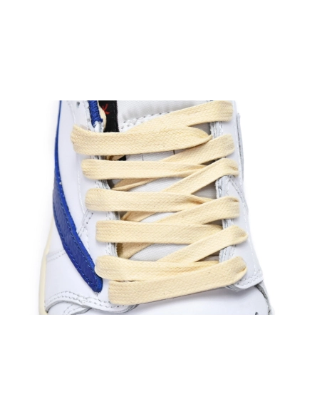 Travis Scott x Air Jordan 1 Low Blue Bottom Barb DM9868-218