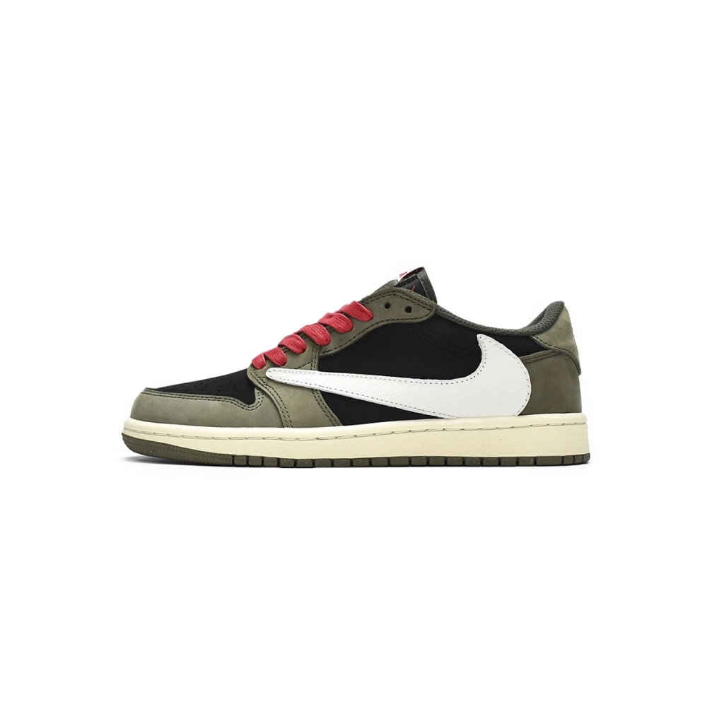 Air Jordan 1 Low Travis Scott x Dark Green CQ4277-200