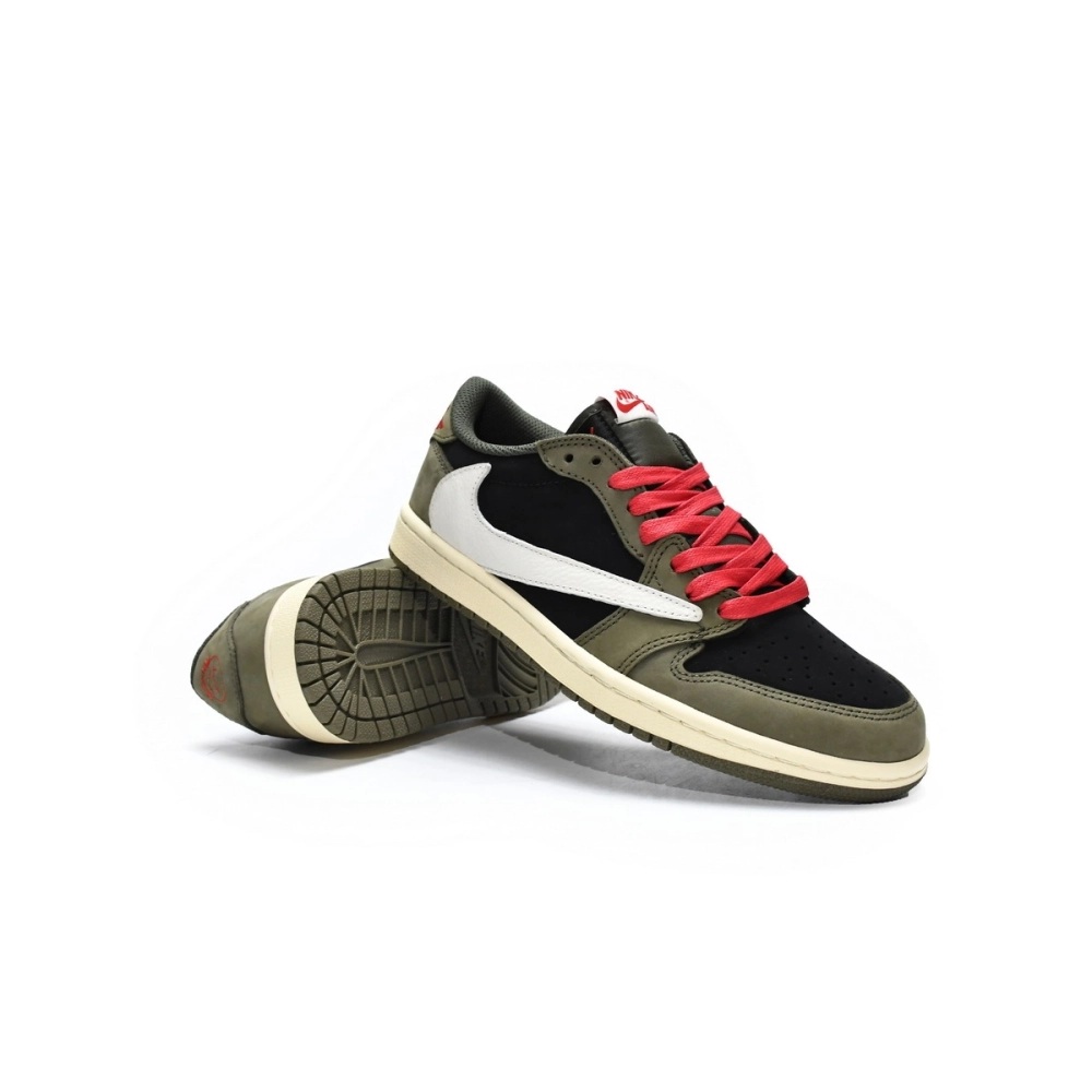 Air Jordan 1 Low Travis Scott x Dark Green CQ4277-200