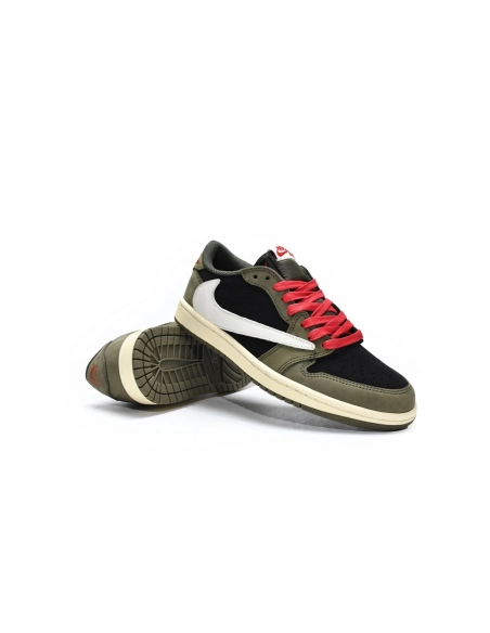 Air Jordan 1 Low Travis Scott x Dark Green CQ4277-200
