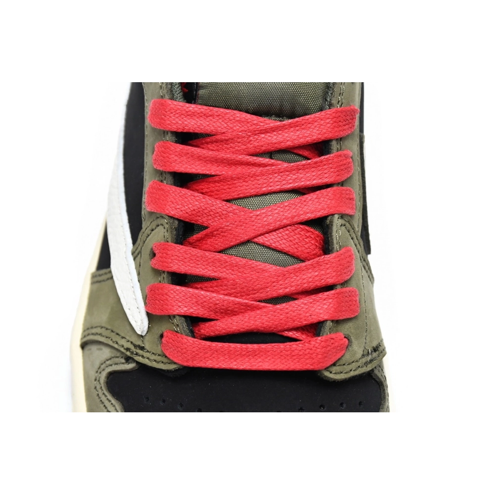 Air Jordan 1 Low Travis Scott x Dark Green CQ4277-200