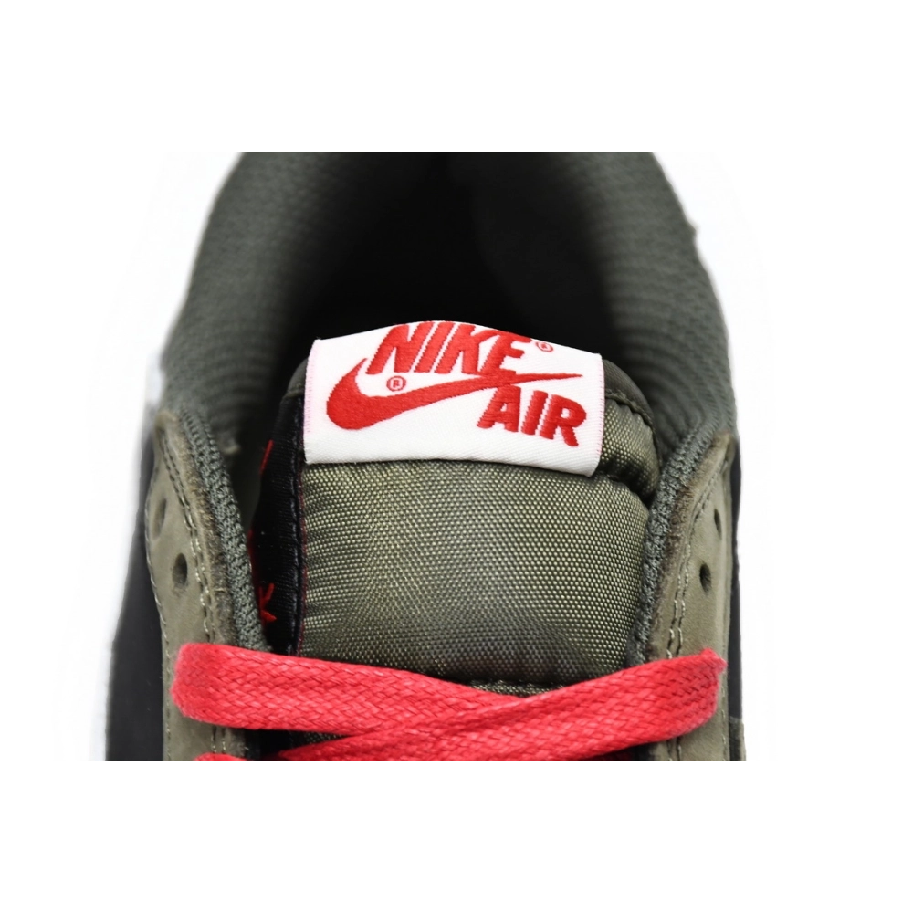 Air Jordan 1 Low Travis Scott x Dark Green CQ4277-200
