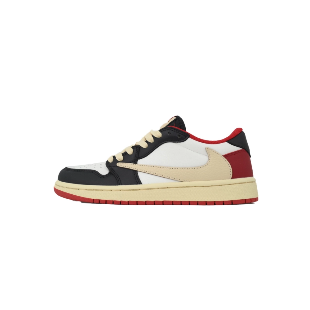 Travis Scott x Air Jordan 1 Low Black Red DM7866-166