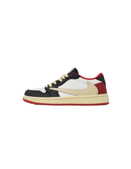 Travis Scott x Air Jordan 1 Low Black Red DM7866-166