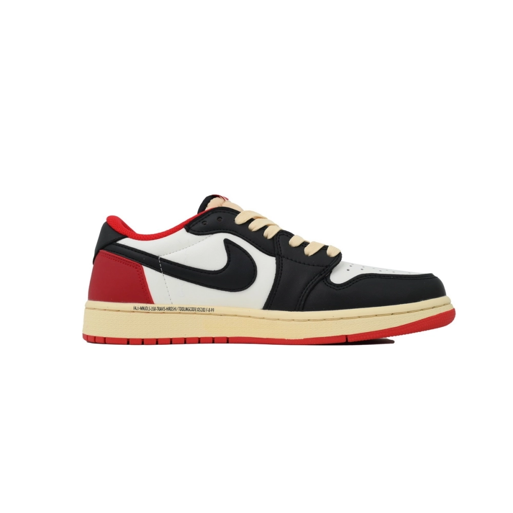 Travis Scott x Air Jordan 1 Low Black Red DM7866-166