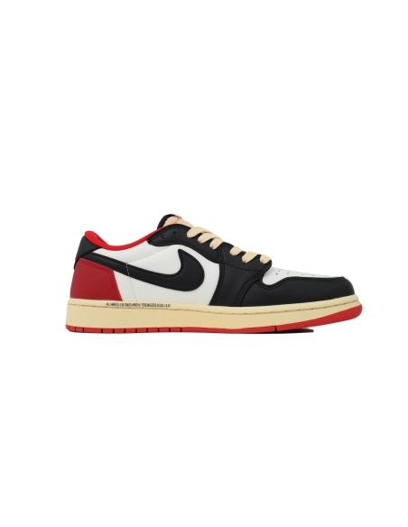 Travis Scott x Air Jordan 1 Low Black Red DM7866-166