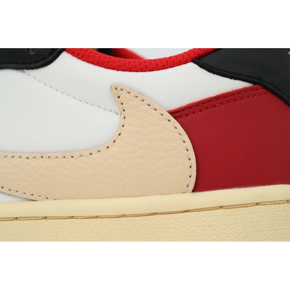 Travis Scott x Air Jordan 1 Low Black Red DM7866-166