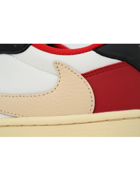 Travis Scott x Air Jordan 1 Low Black Red DM7866-166