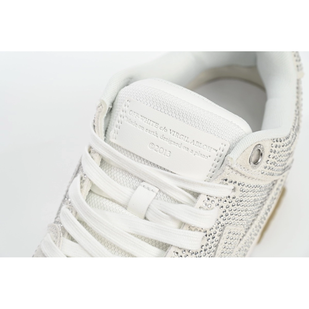 Off-White Out Of Office Low Tops Strass OWIA259S23LEA0080101