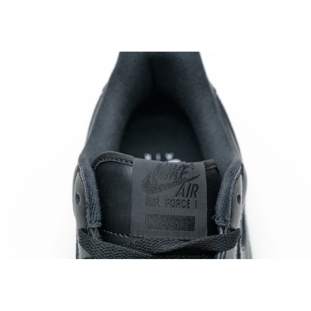 Nike Air Force 1 Low Supreme Black CU9225-001