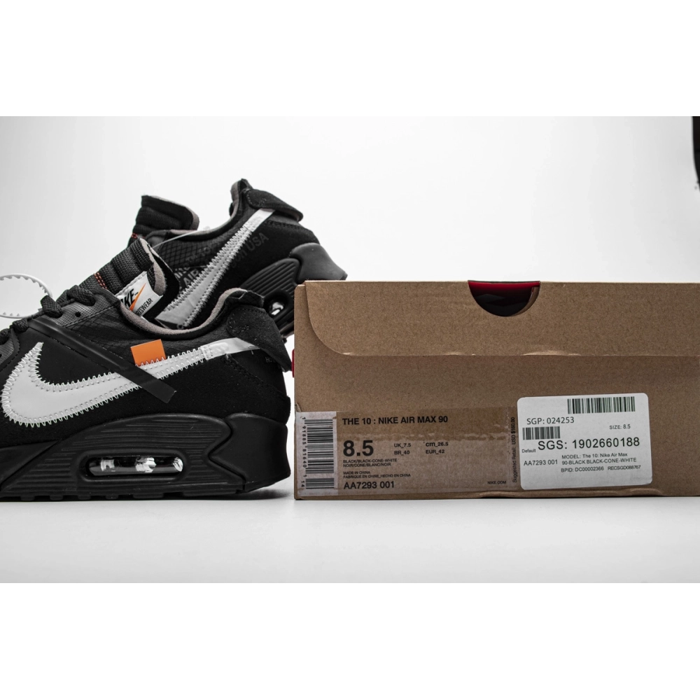 Air Max 90 Off-White Black AA7293-001