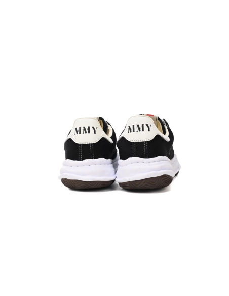 Mihara Yasuhiro Blakey OG Sole Canvas Low Black No Logo A06FW704 NO.703