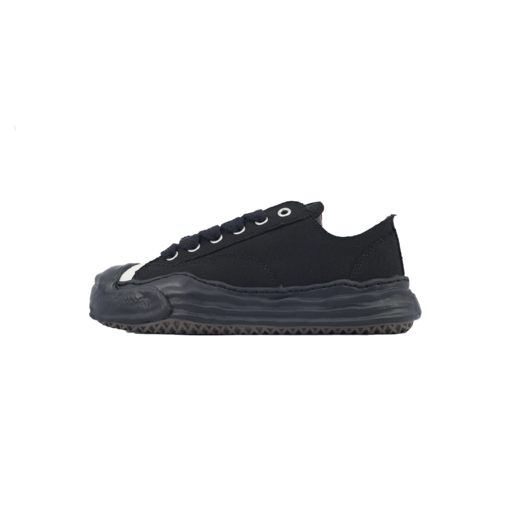 Mihara Yasuhiro Low-top Sneakers All Black A05FW702FW23 NO.786