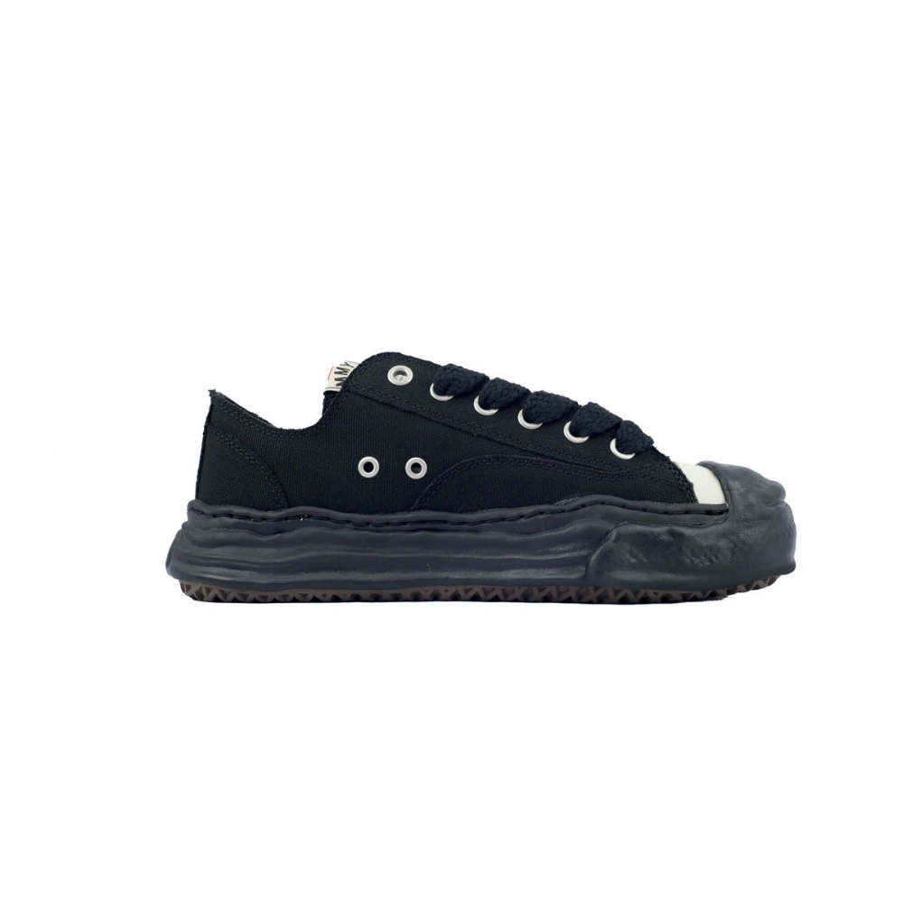 Mihara Yasuhiro Low-top Sneakers All Black A05FW702FW23 NO.786