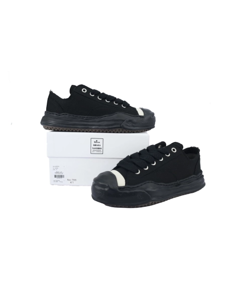 Mihara Yasuhiro Low-top Sneakers All Black A05FW702FW23 NO.786
