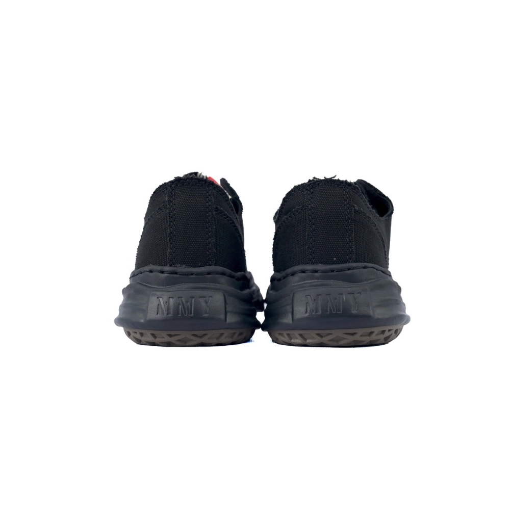Mihara Yasuhiro Low-top Sneakers All Black A05FW702FW23 NO.786