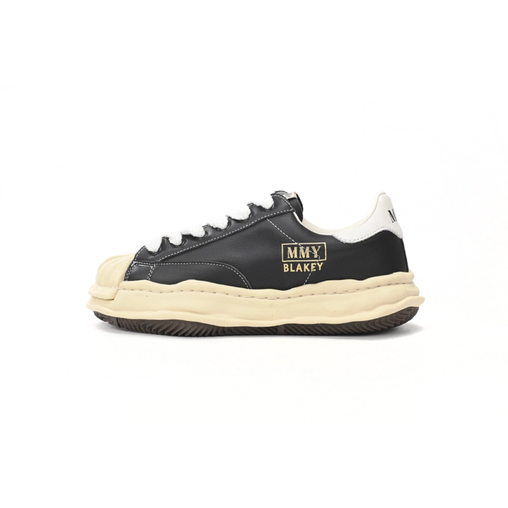 Mihara Yasuhiro Peterson OG Sole Canvas Low Black Gold White Tail A09FW731 NO.787