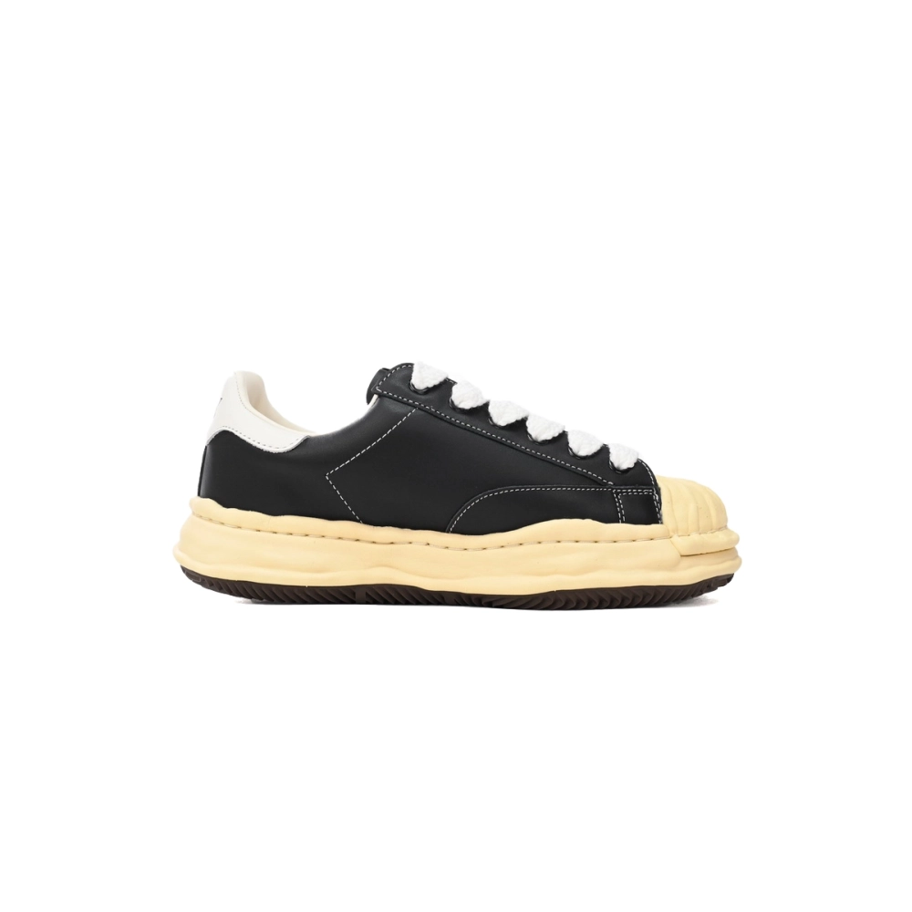 Mihara Yasuhiro Peterson OG Sole Canvas Low Black Gold White Tail A09FW731 NO.787