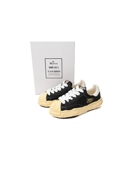 Mihara Yasuhiro Peterson OG Sole Canvas Low Black Gold White Tail A09FW731 NO.787