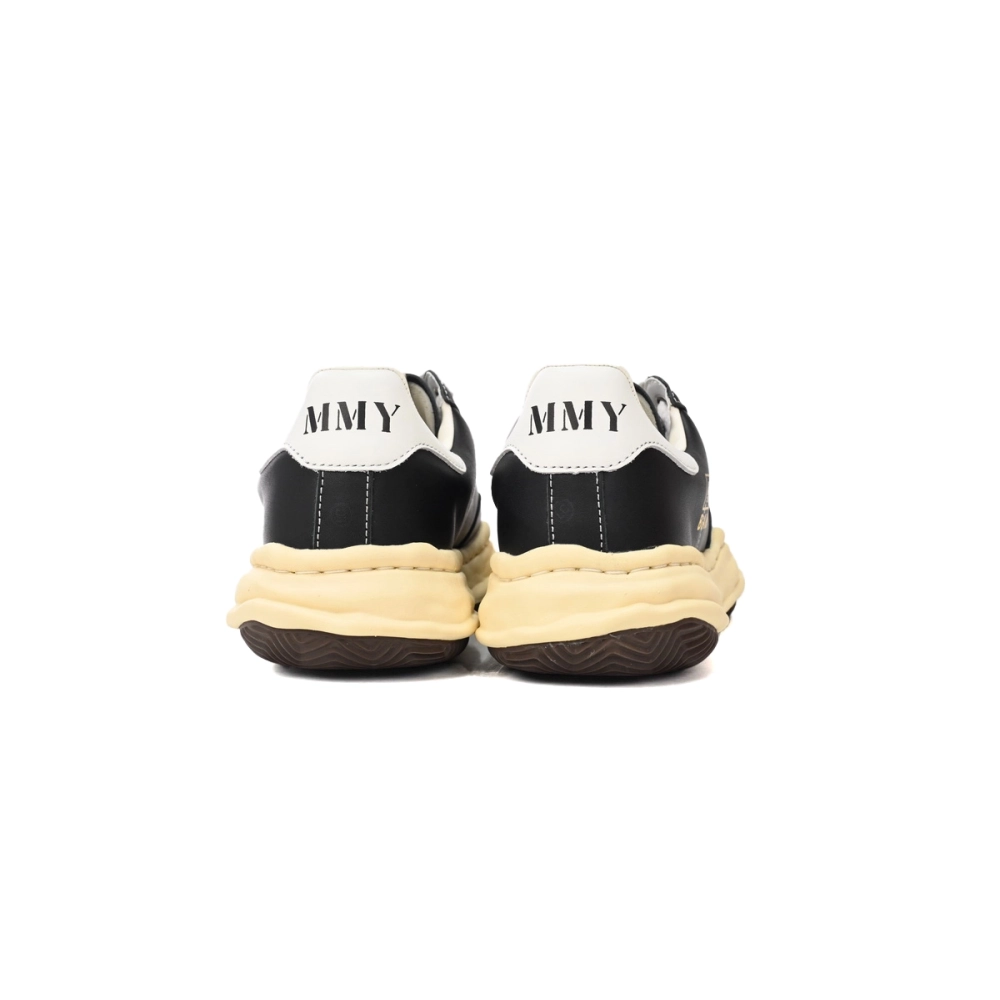 Mihara Yasuhiro Peterson OG Sole Canvas Low Black Gold White Tail A09FW731 NO.787