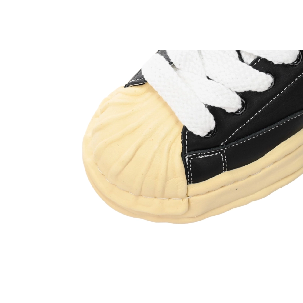 Mihara Yasuhiro Peterson OG Sole Canvas Low Black Gold White Tail A09FW731 NO.787