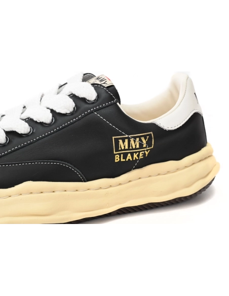 Mihara Yasuhiro Peterson OG Sole Canvas Low Black Gold White Tail A09FW731 NO.787